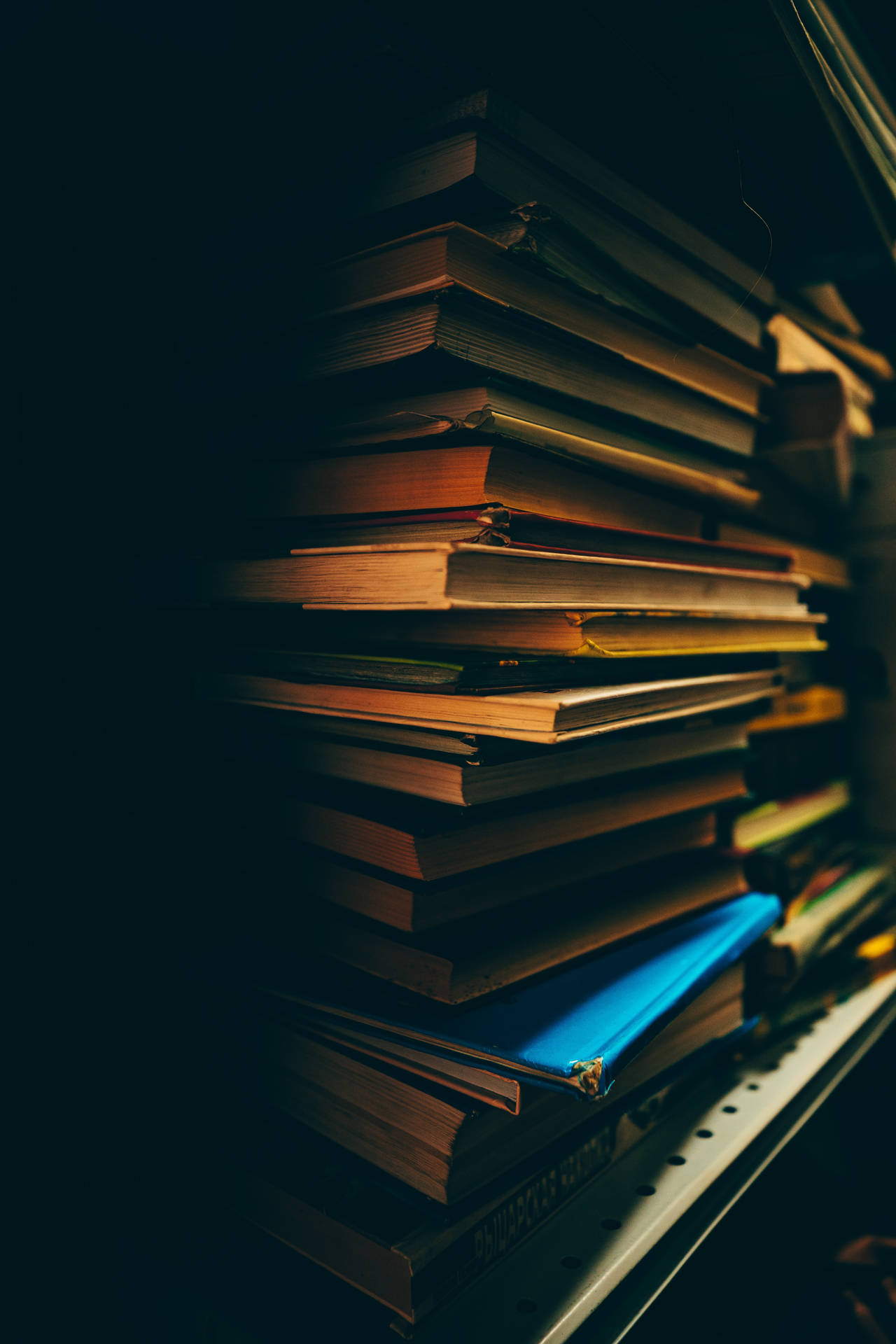 Dark Book Aesthetic Wallpaper