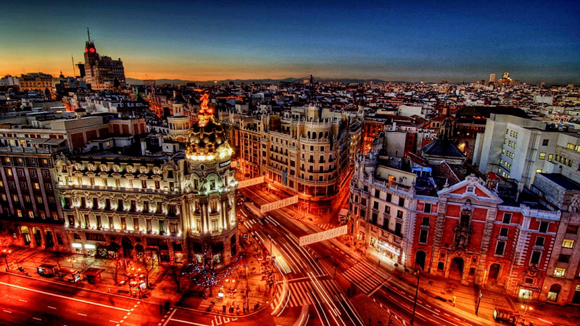 Cities Madrid Travel Wallpaper
