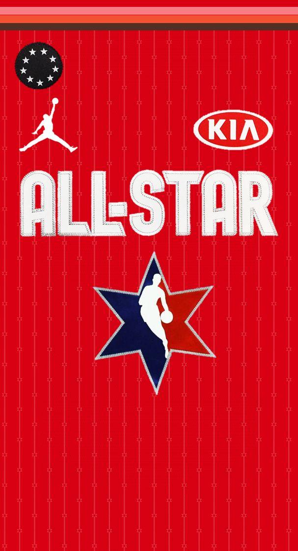Nba All Star Jersey Phone Wallpaper Basketball