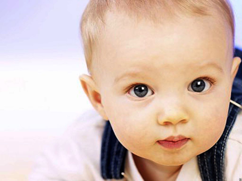 Big Eyes Cute Baby Wallpaper HD