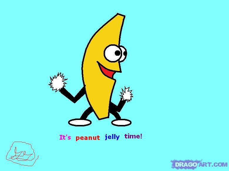 dancing banana cartoon