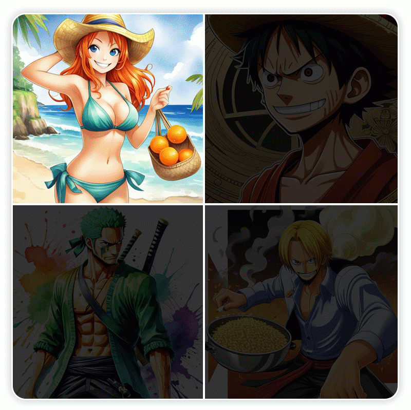 How To Make One Piece Fanart For Mobile Pc Wallpaper In