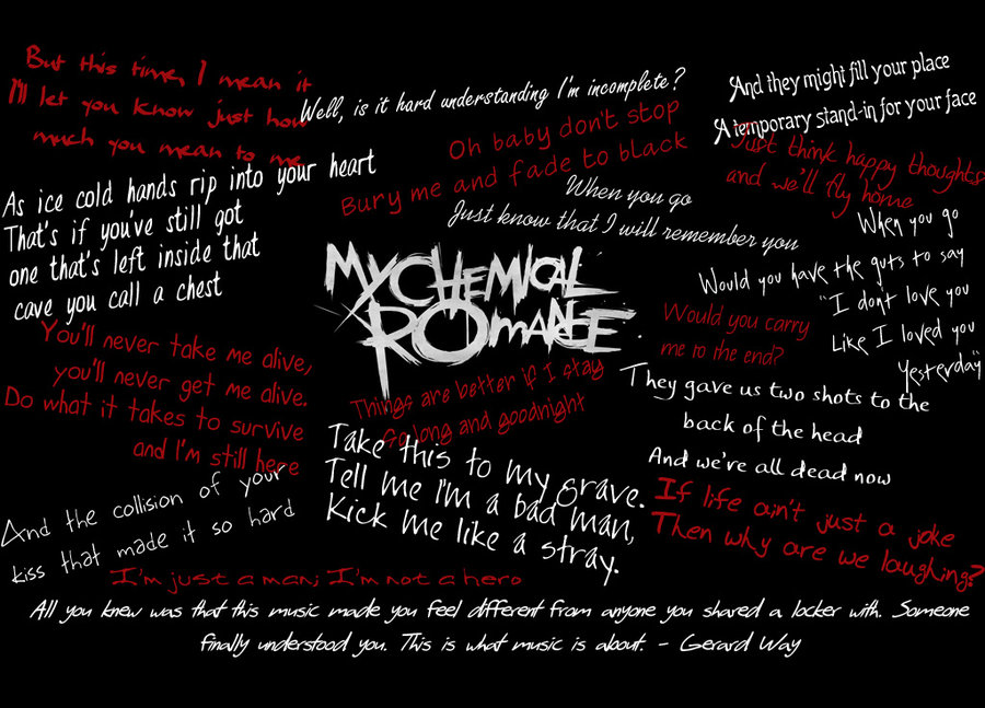 My Chemical Romance Wallpaper By Artgirl7777