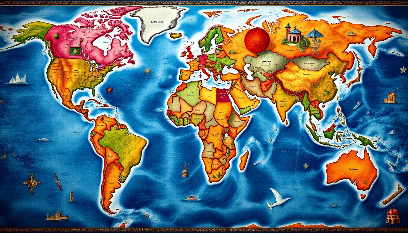 World Map Wallpaper High Resolution