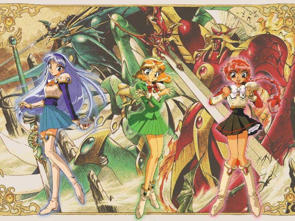 Magic Knight Rayearth Clamp Wallpaper Zerochan Anime