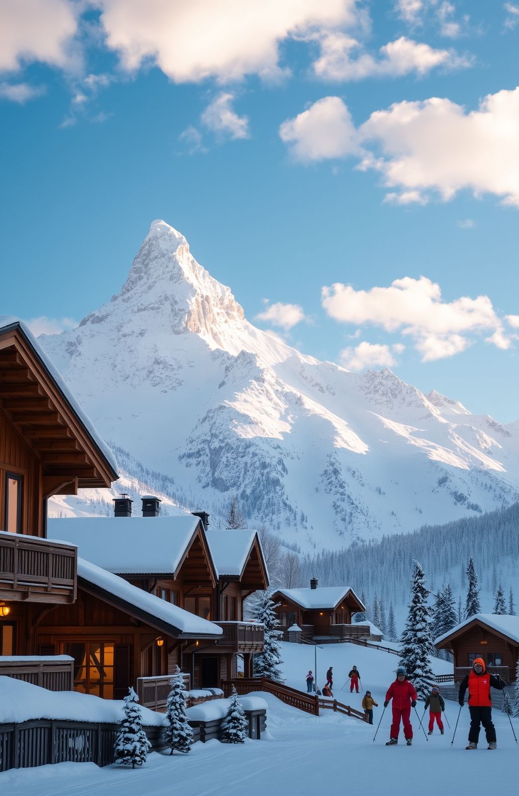 Ski Resort Wallpaper