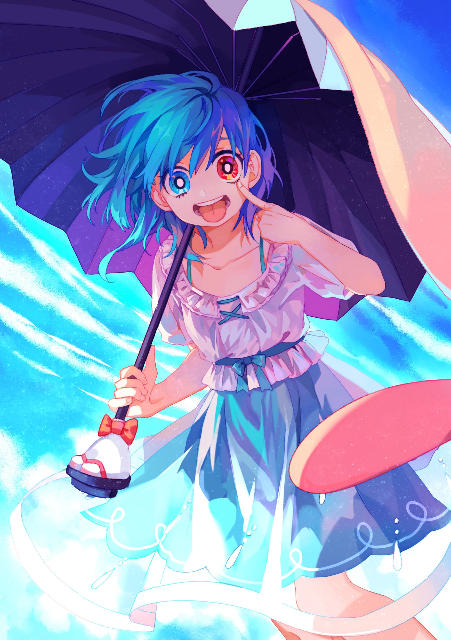 Tags Fanart Touhou Pixiv Tatara Kogasa Png Conversion