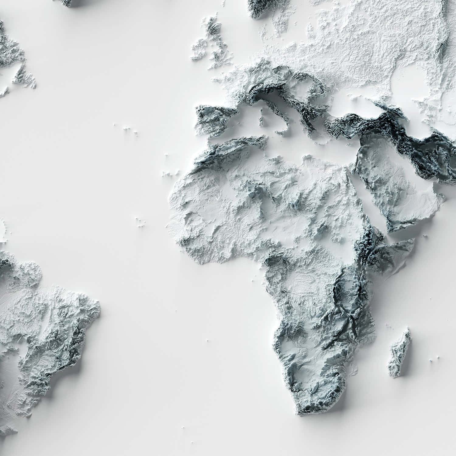 World Map Aesthetic Wallpaper