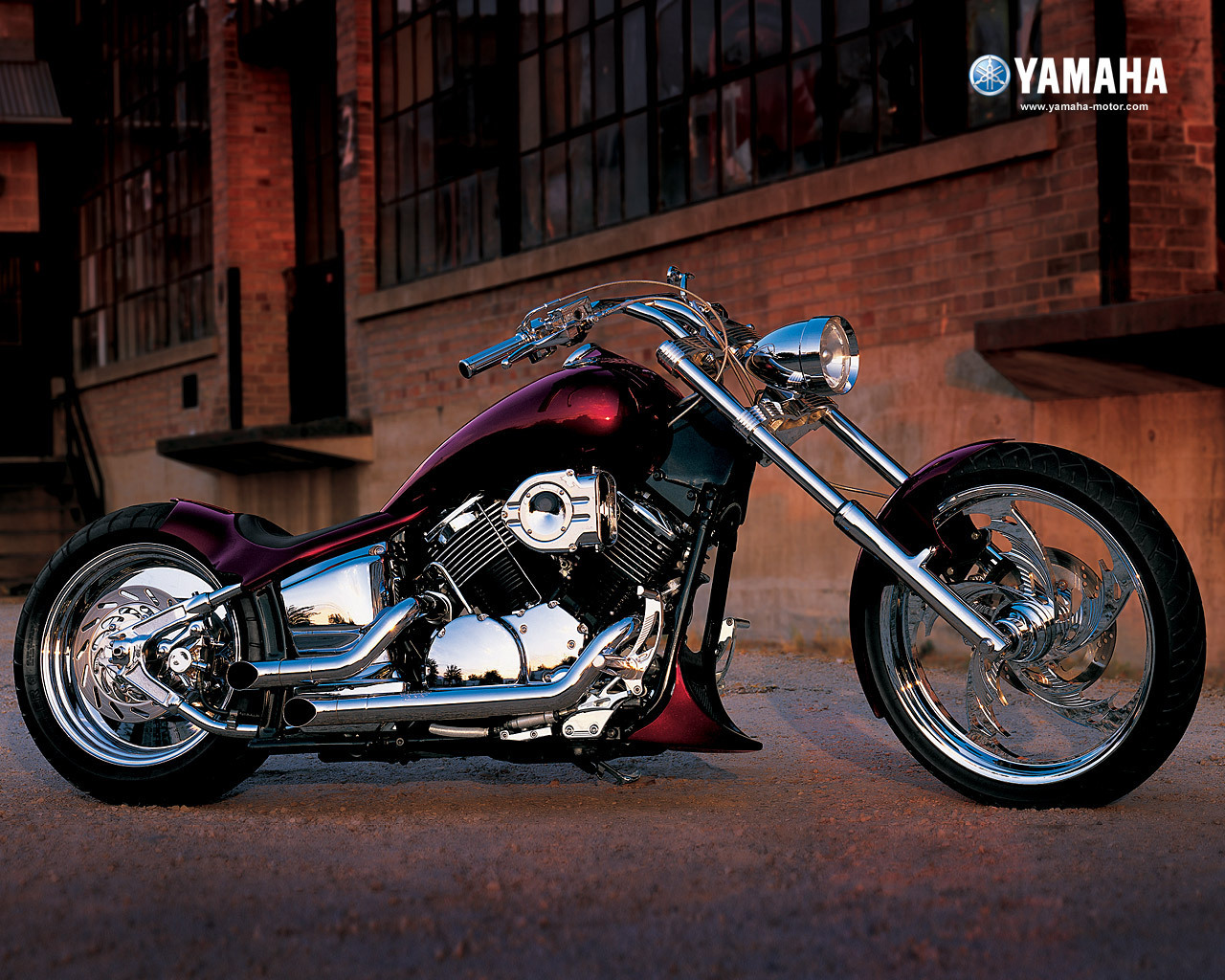 Yamaha Chopper Motorcycles Wallpaper