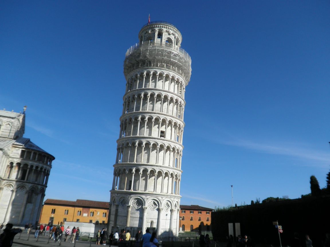 Amazing Leaning Tower Of Pisa Italy HD Wallpaper