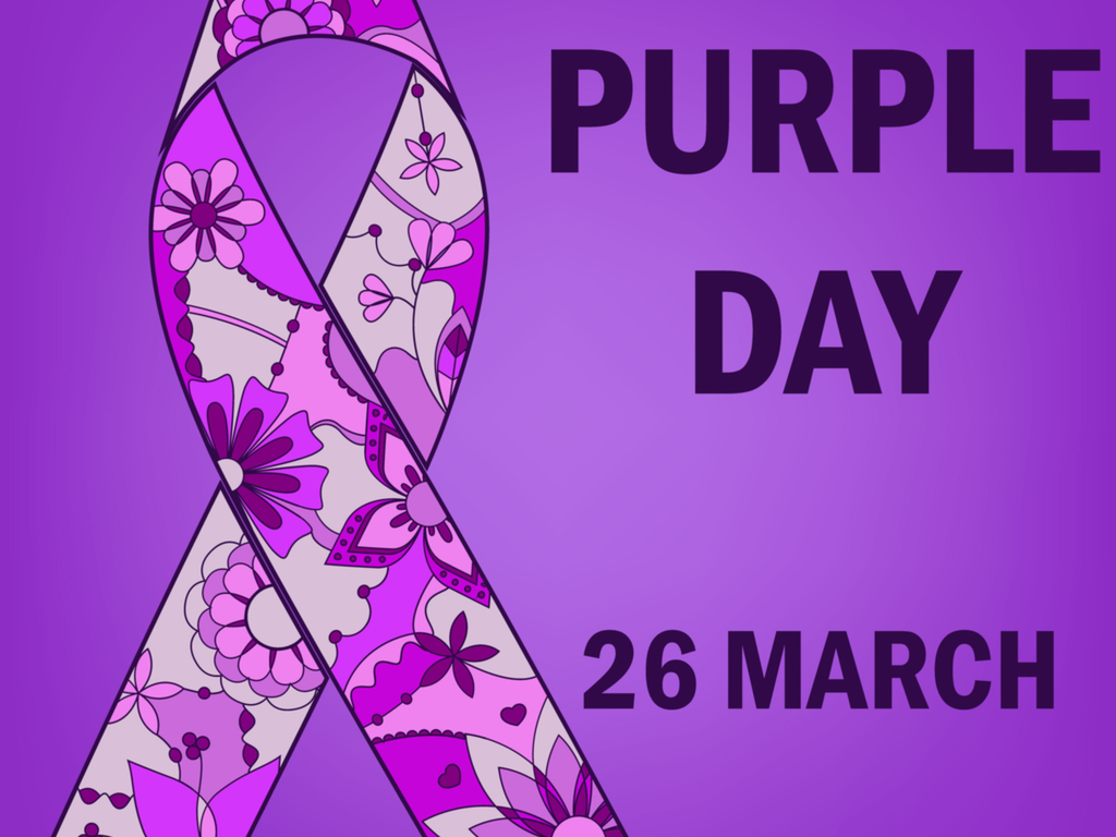 🔥 [15+] Purple Day Wallpapers WallpaperSafari
