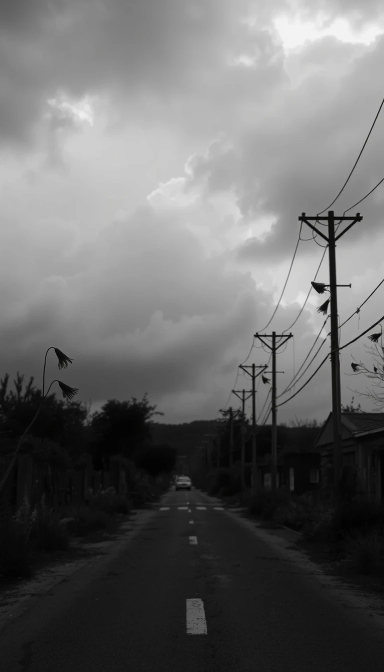 Sad Black And White Wallpaper