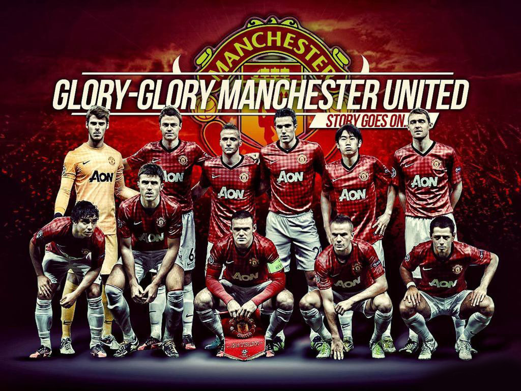 Manchester United Team Squad Wallpaper HD