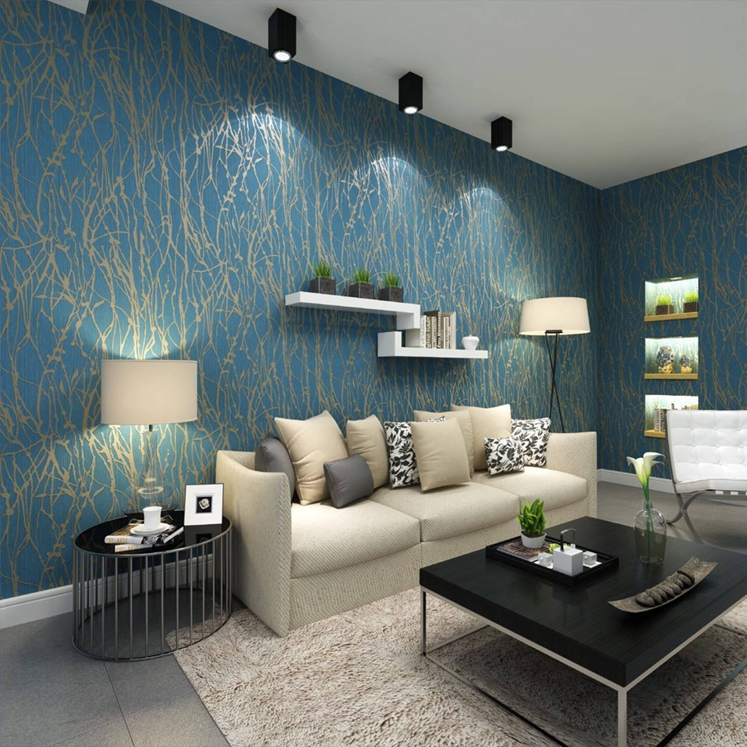 Contemporary Modern Wallpaper