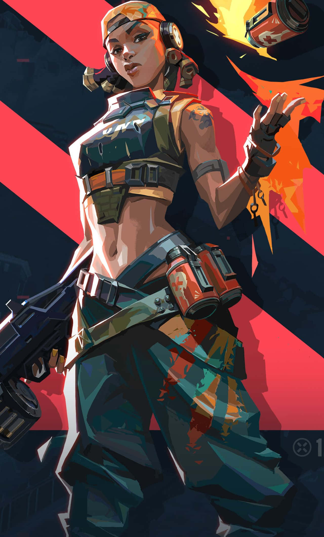 iPhone X Valorant Background Wallpaper