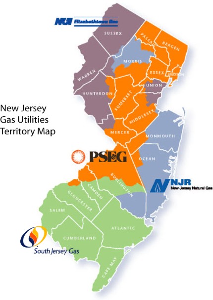 New Jersey Natural Gas Utilities Elizabethtown Pany