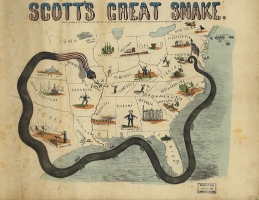 Control Of The Mississippi River And Split Confederacy In Two