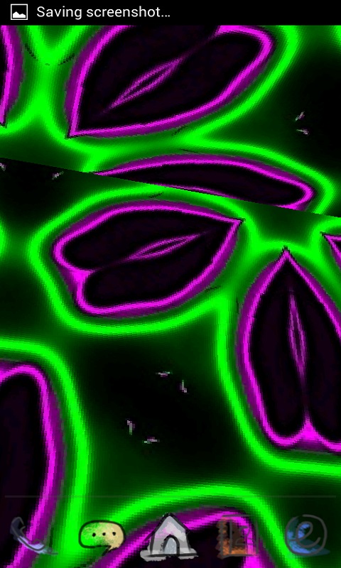 Green Neon Glow Live Wallpaper For Your Android Phone
