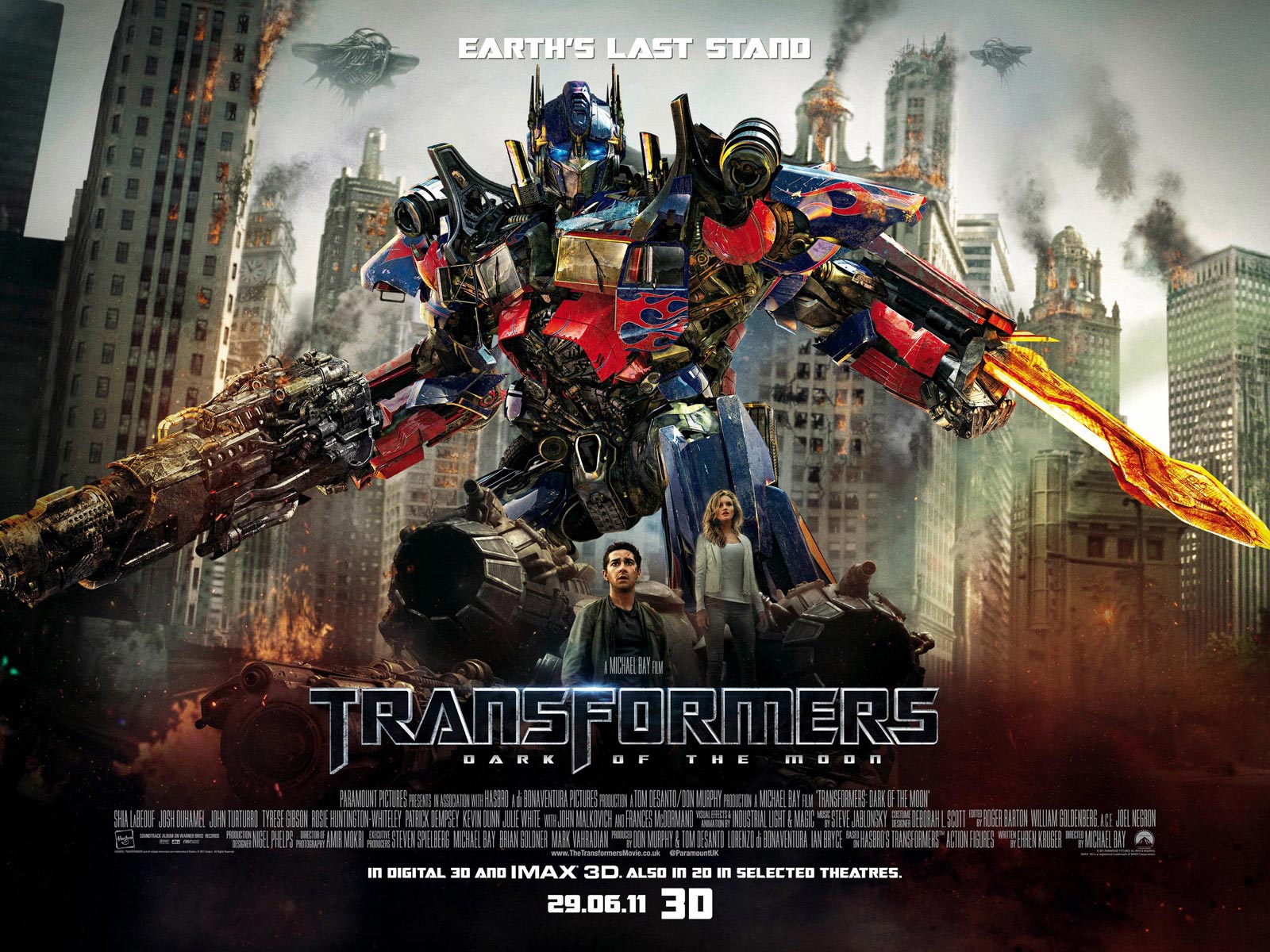 Transformers Dark Of The Moon Wallpaper HD