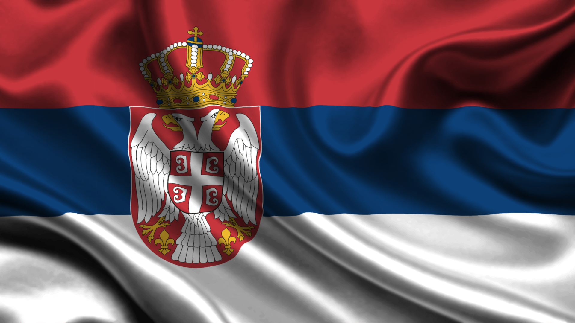 Flag Of Serbia HD Wallpaper Background Image