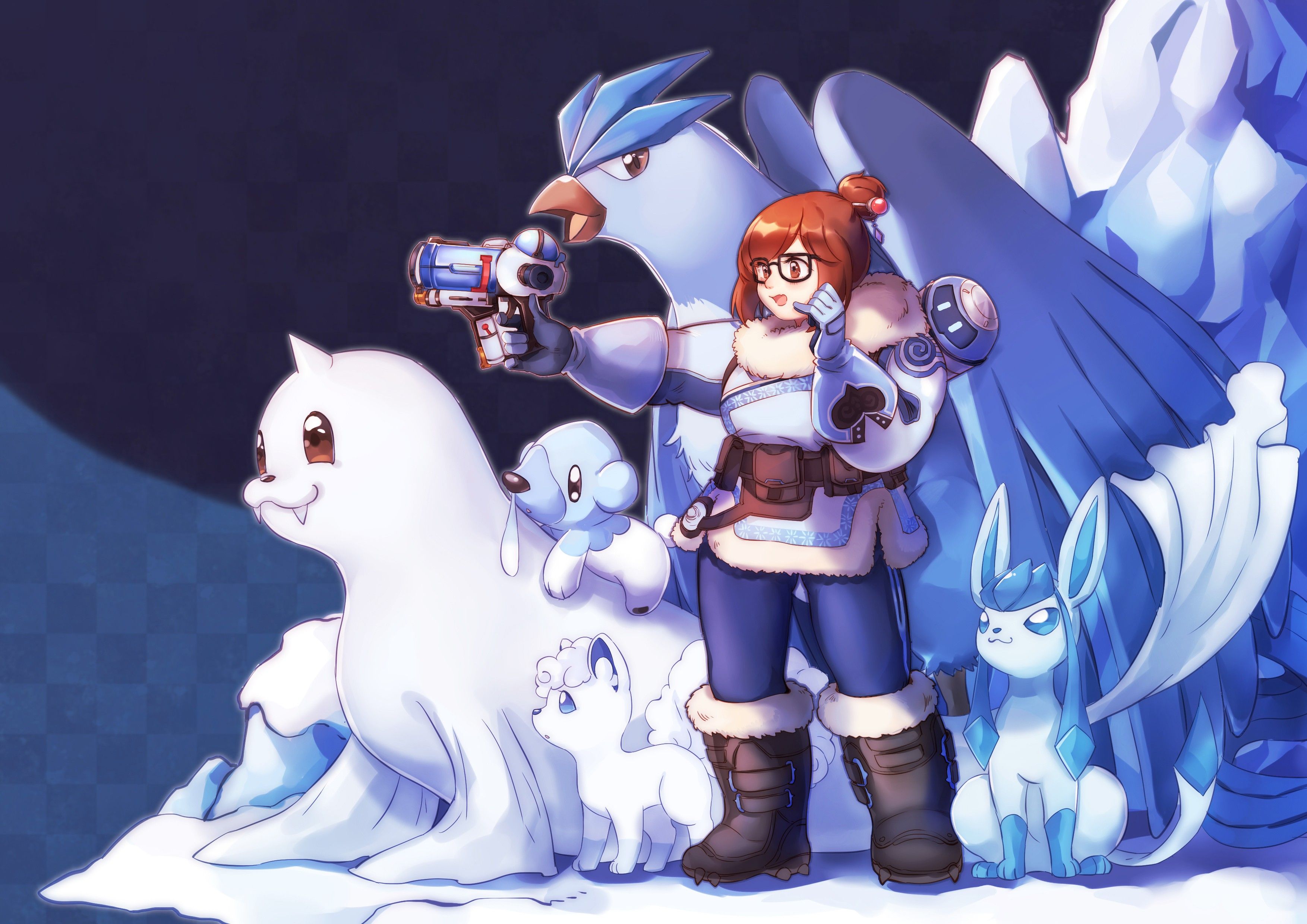 Alolan Vulpix Wallpaper
