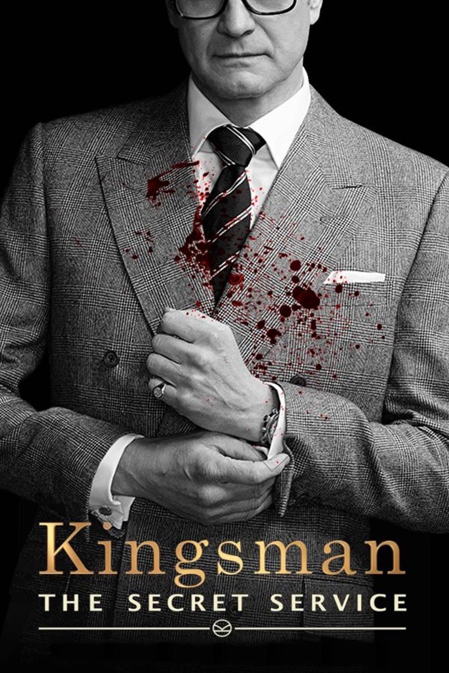 Kingsman The Secret Service Harry Hart Bloody Suit