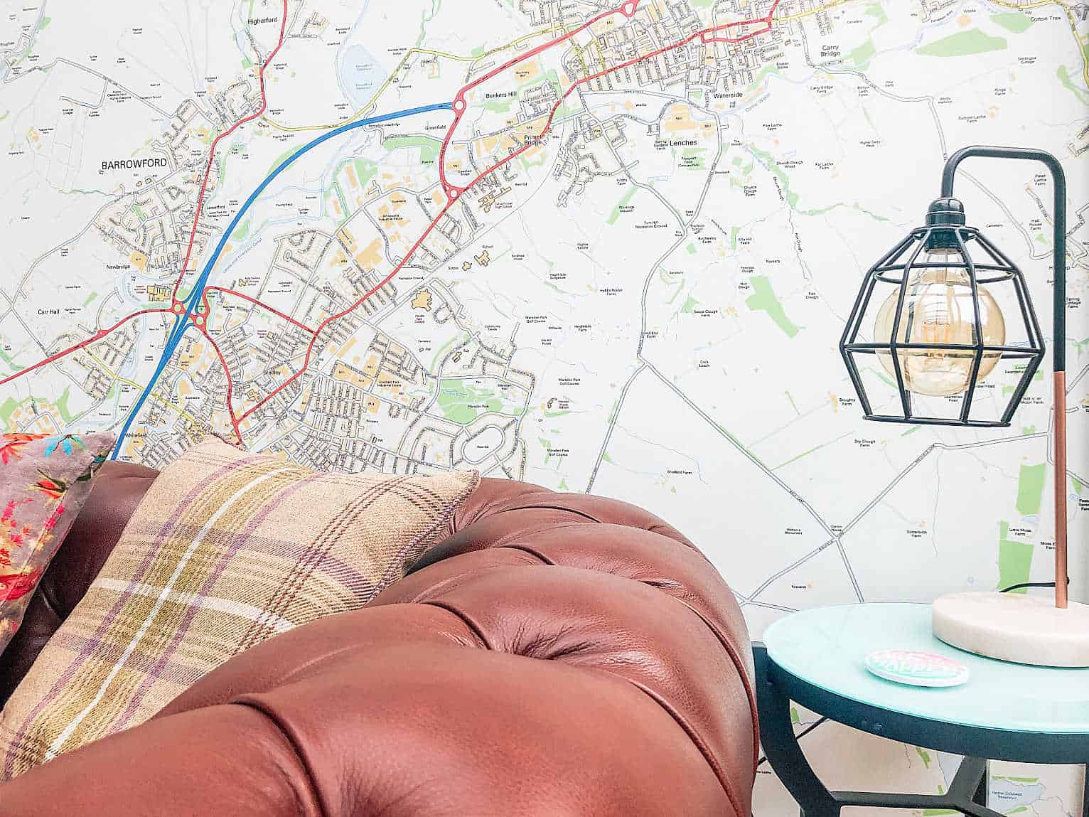 How We Used A Custom Local Map As Wallpaper Extraordinary Chaos