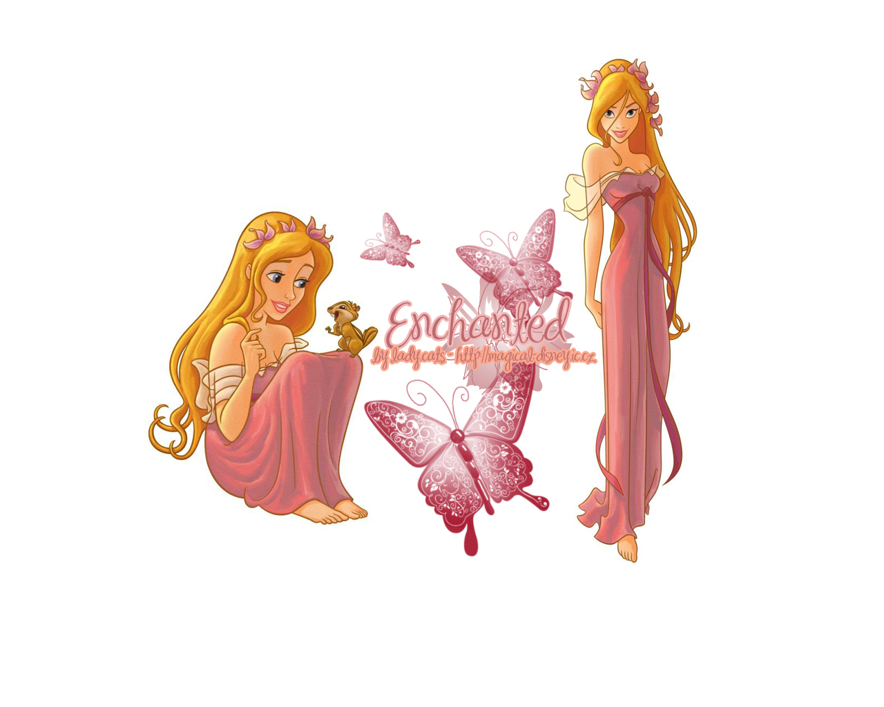 Animated Giselle Enchanted Wallpaper