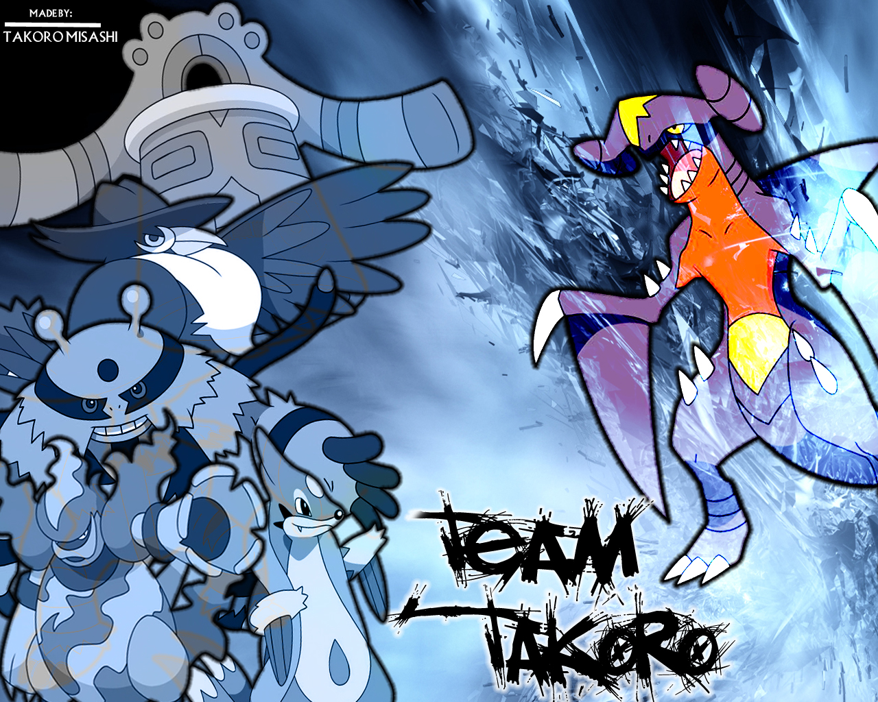 My Pokemon Team Wallpaper By Takoromisashi