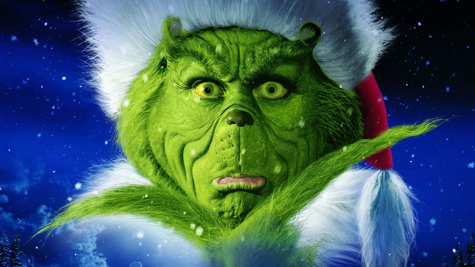 Get Into The Christmas Spirit With Grinch Wallpaper