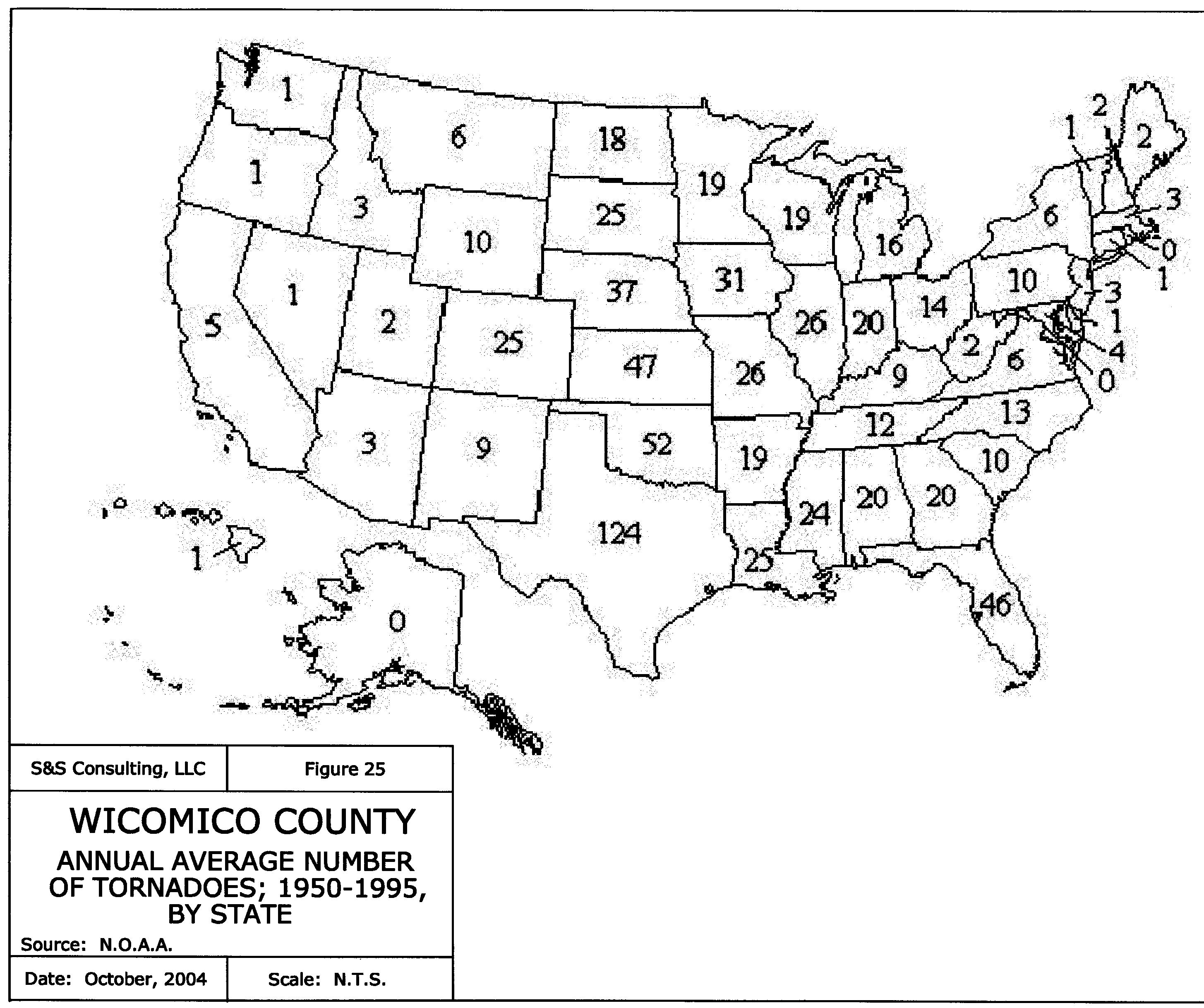Maps Tornado Average By Statetornado State Map America HD Wallpaper Of