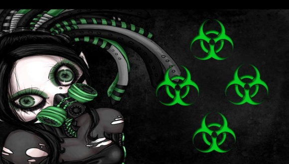 Toxic Rebel Icon Stand Ps Vita Wallpaper