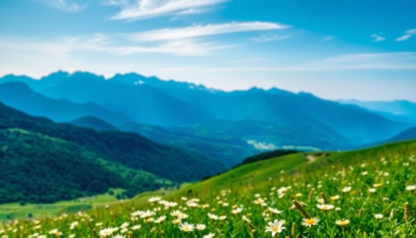 Blue Mountain Calendar Wallpaper