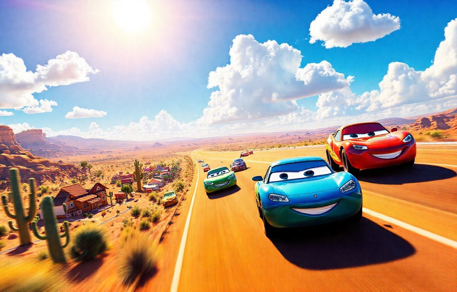 Disney Pixar Cars Wallpaper