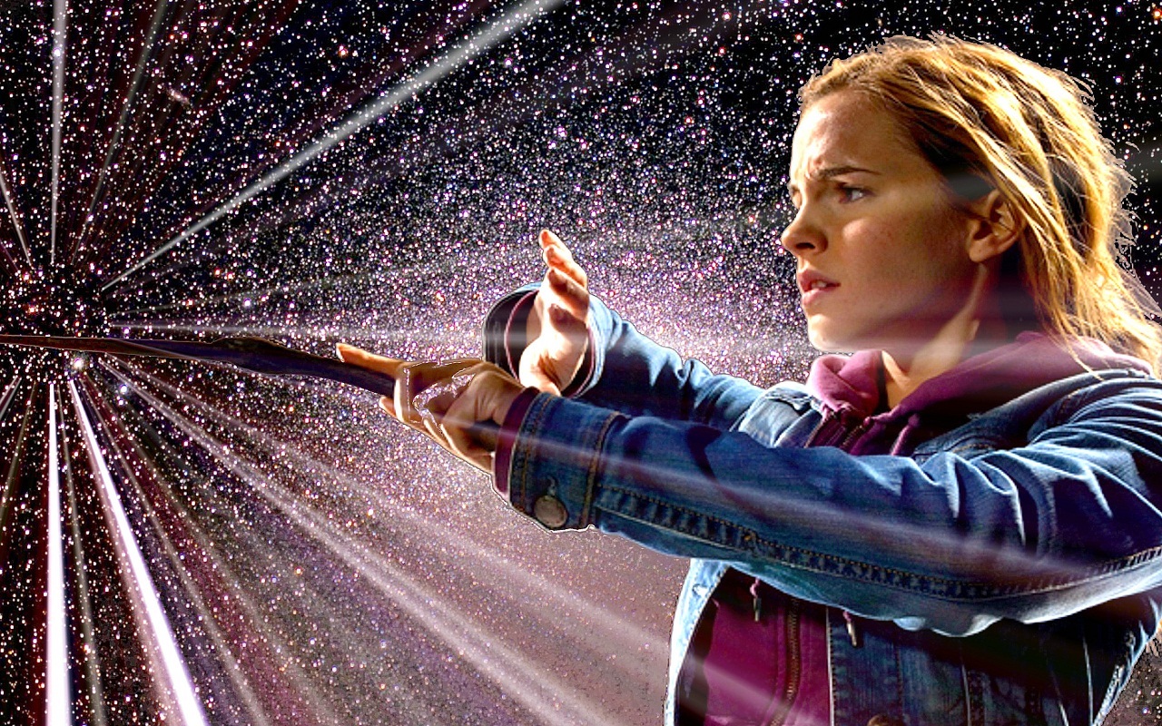 Emma Watson As Talented Witch Hermione Granger In The Harry Potter