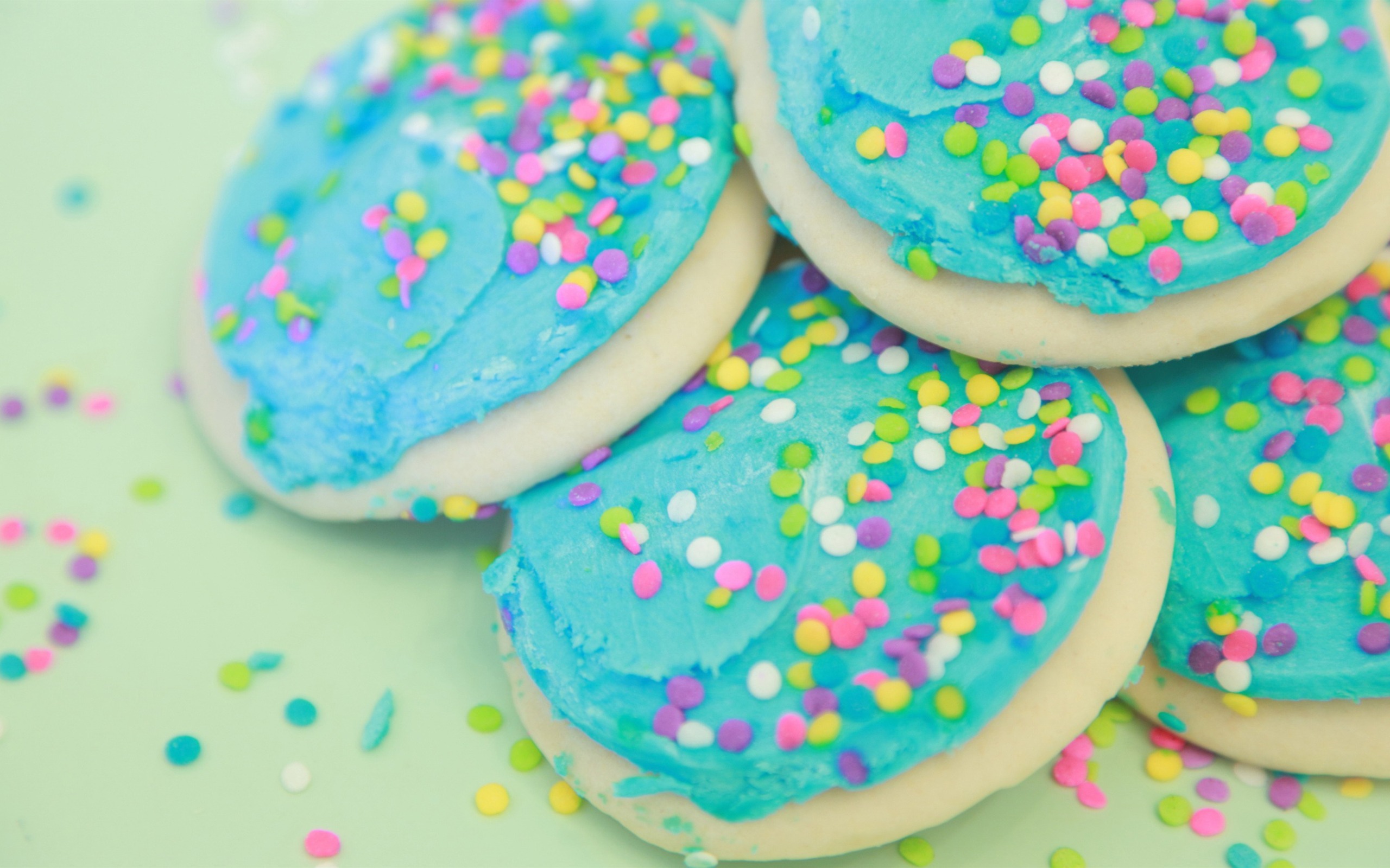 Sugar Cookies Background Wallpaper High Definition Quality