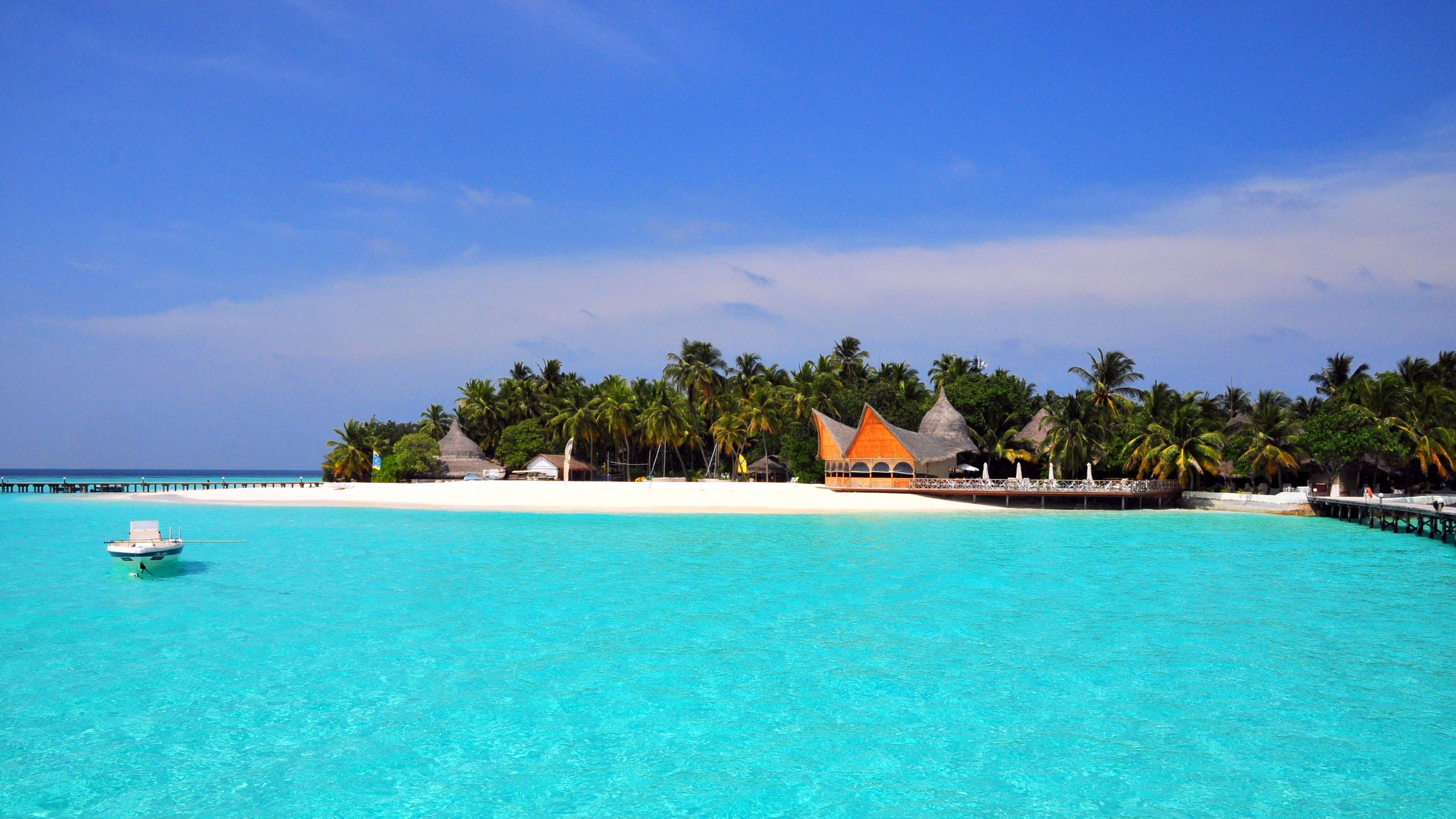 Wallpaper Maldives Tropical Beach Island