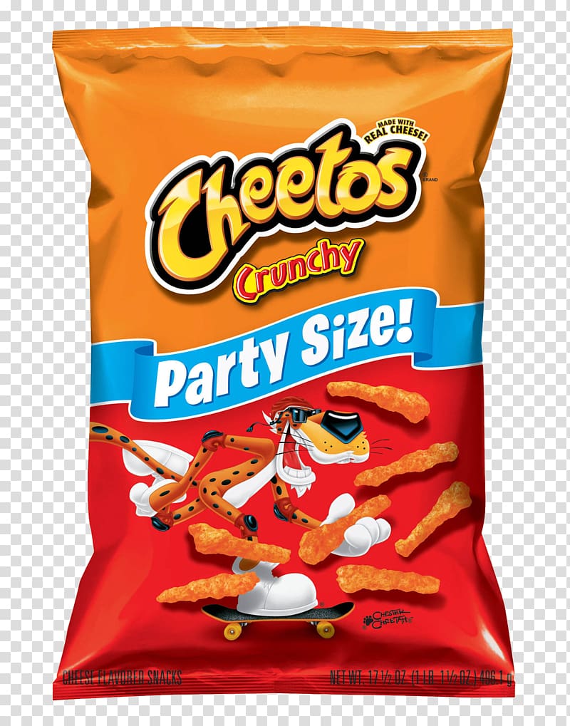 Cheetos Crunchy Party Size Plastic Pack Cheese Puffs