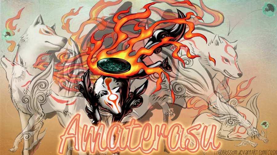 Okami Amaterasu Wallpaper By Ppgdblossom