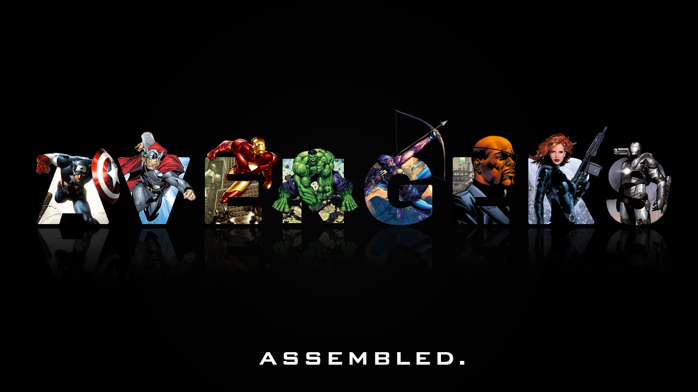 Shield Logo Avengers Wallpaper Avengers assembled by genzone 1366x768