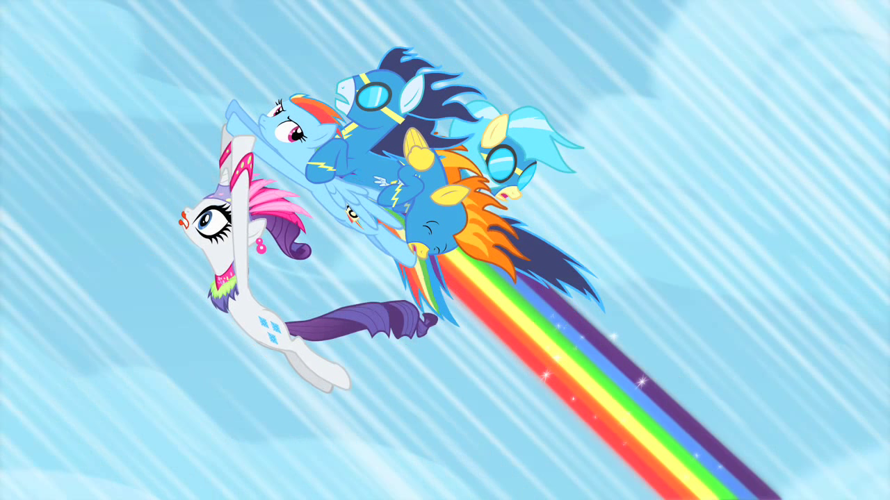 Rainbow Dash Sonic Rainboom Wallpaper Awards