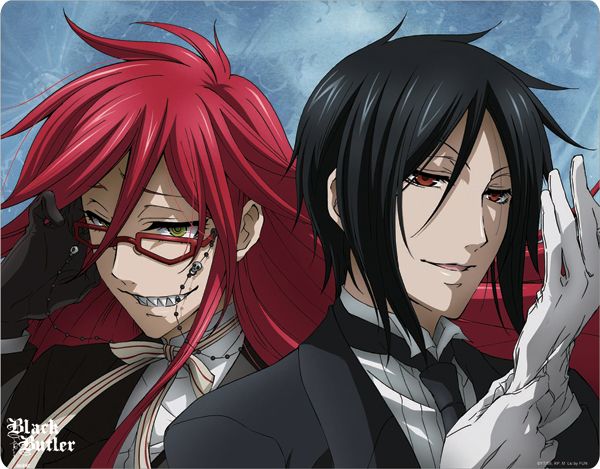 Black Butler Sebastian And Grell I Am Simply One Hell Of