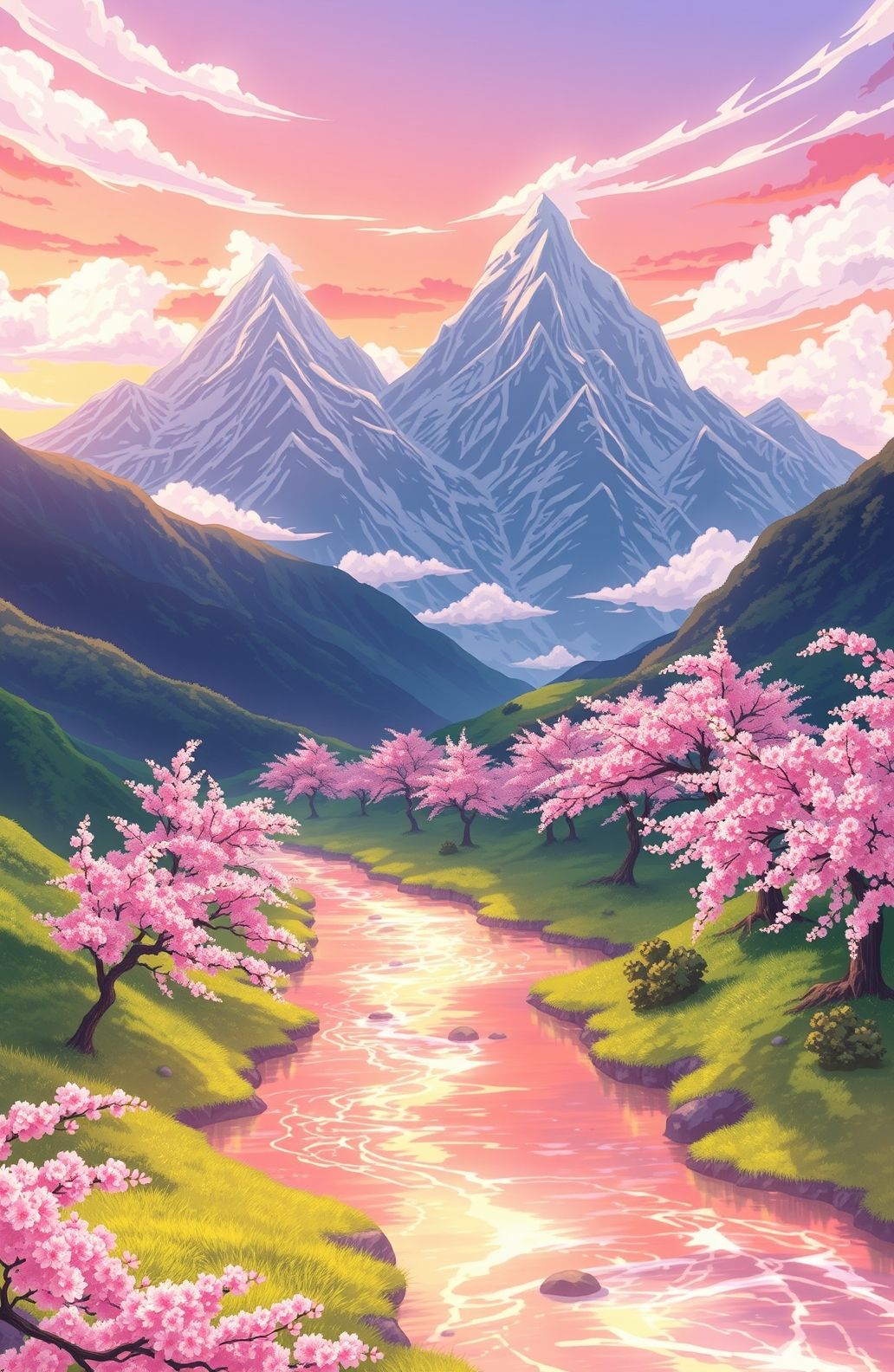 Anime Landscapes Wallpaper