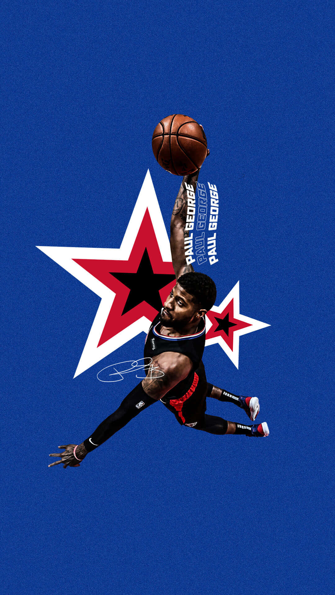 Paul George Fires Up L Wallpaper