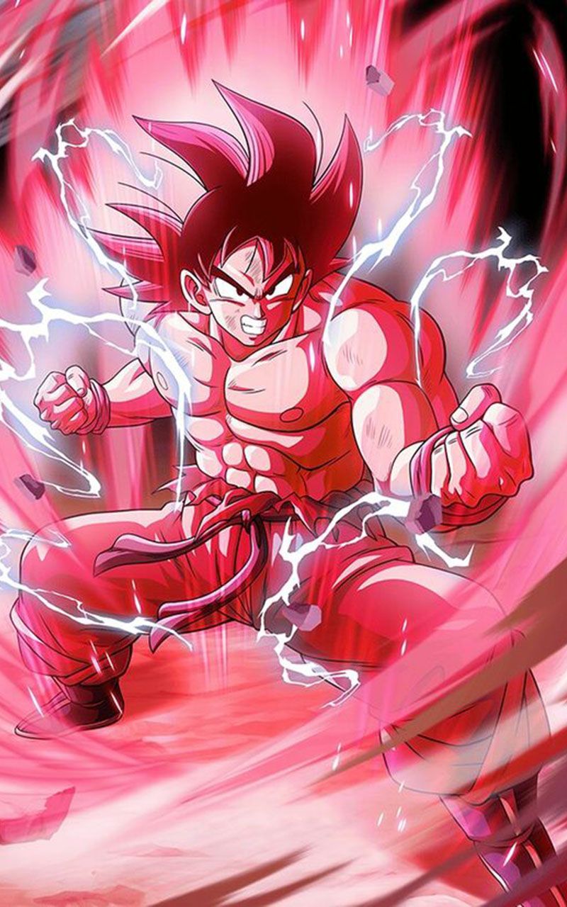  52 Goku Kaioken Mobile Wallpapers On WallpaperSafari