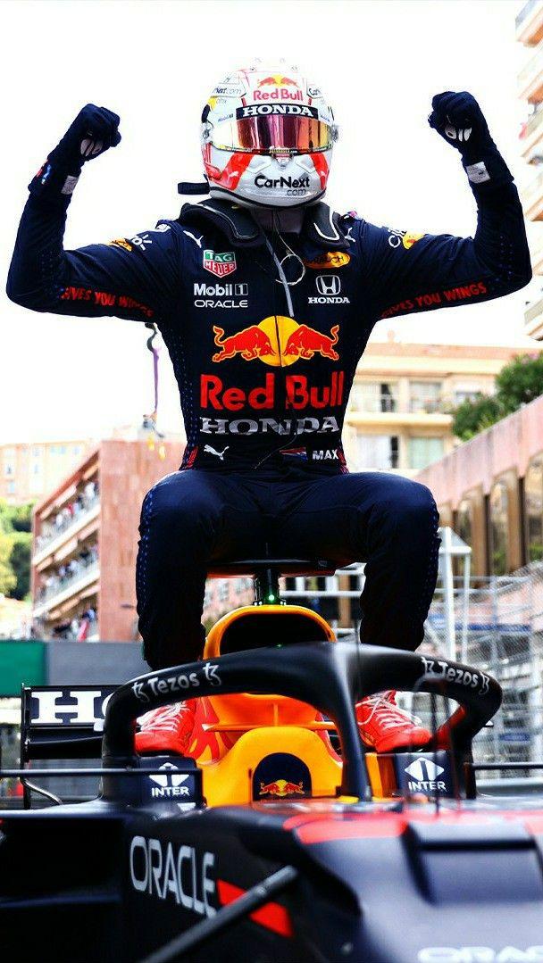 Max Verstappen 2021 Monaco GP Winner Wallpaper Autos en motoren