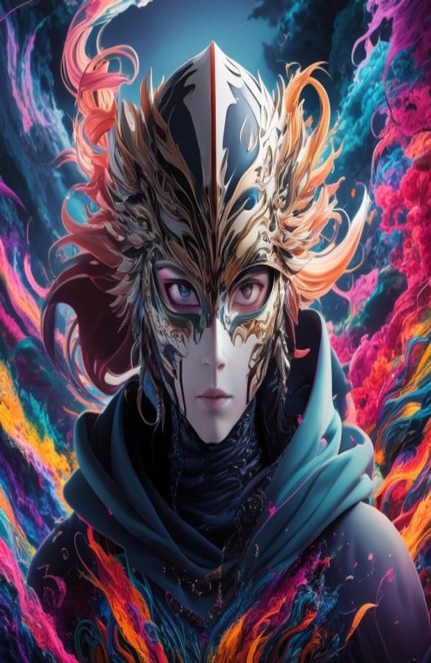 Anime With Mask Wallpaper