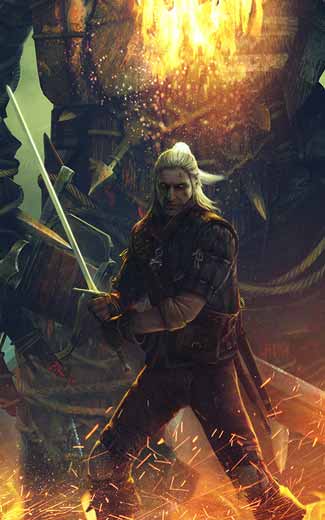 The Witcher 2 Assassins of Kings mobile wallpaper or background 07 325x520