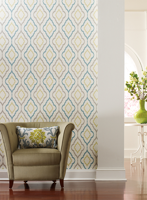 Wallcoverings For Less Candice Olson Geometric Wallpaper