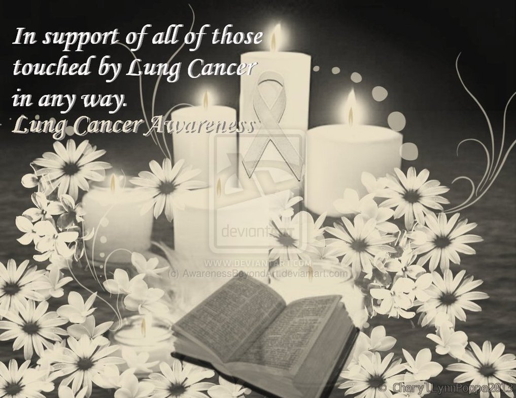 Lung Cancer Awareness By Awarenessbeyondart